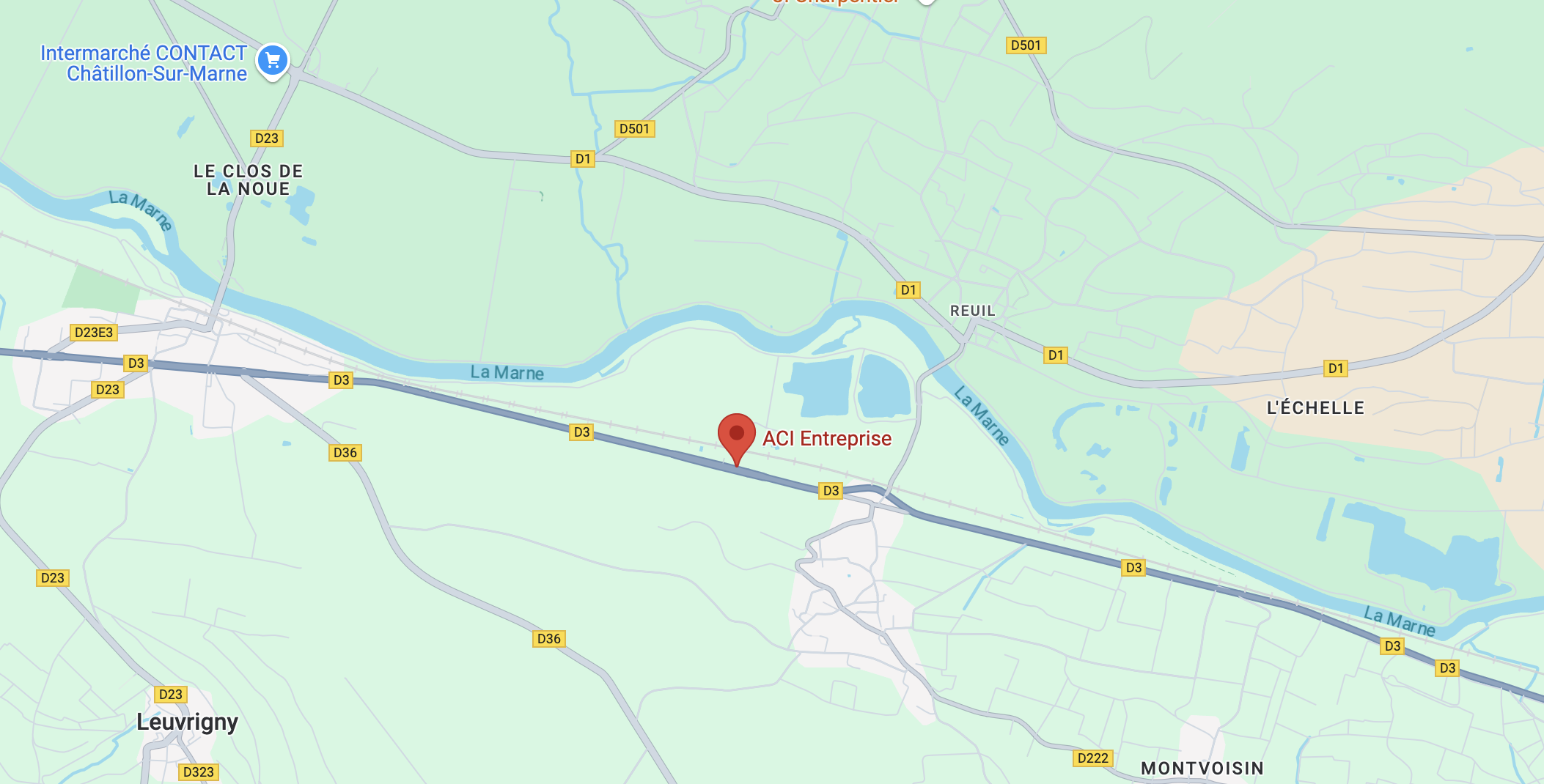 Map location